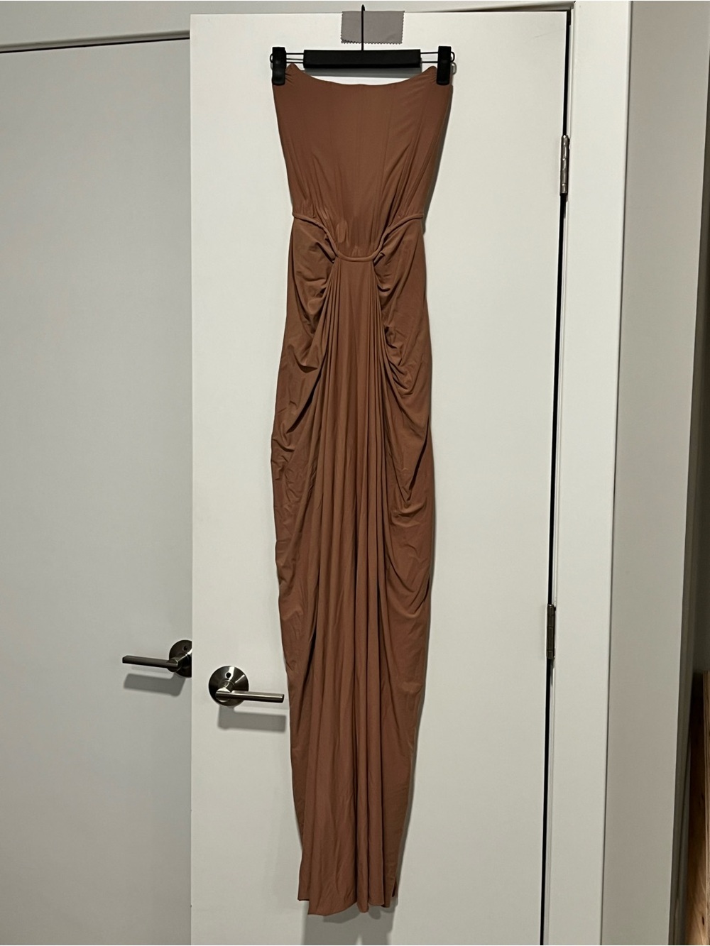DEME XS NUDE CORSET DRESS